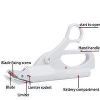 Electric Scissors Shears Safe Handheld Fabric Sewing Cutting Machine